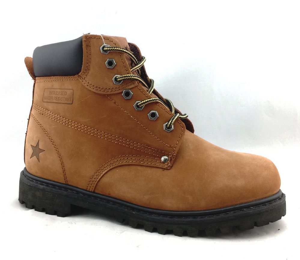 premium 6 inch boot for men in rust